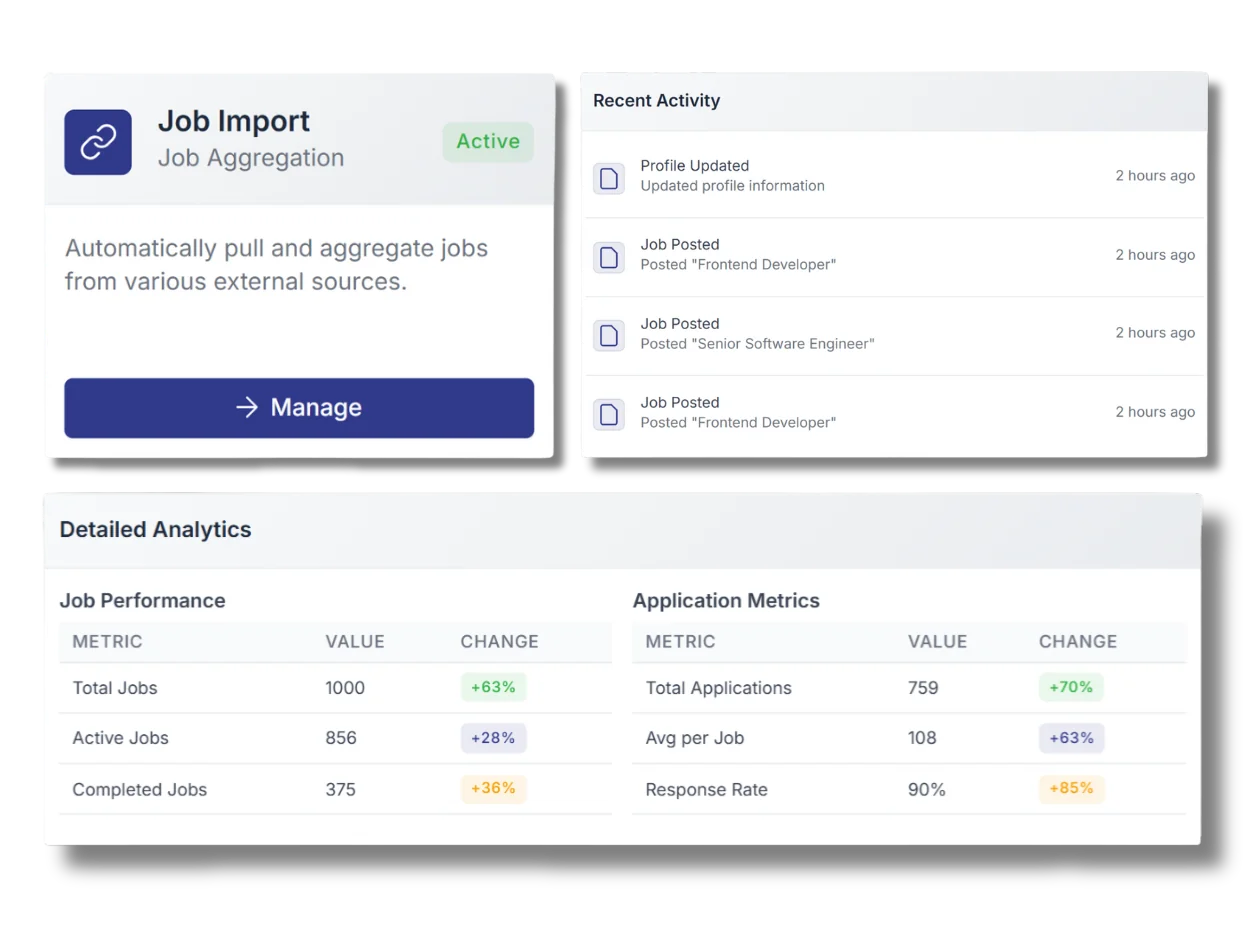 Job Board Platform Dashboard